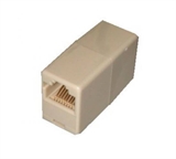 ACCOPPIATORE TELEFONICO 2 CONNETTORI RJ45 - 8P8C FEMMINA/FEMMINA COLORE BIANCO (ATA88)