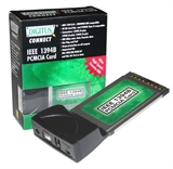 ADATTATORE FIREWIRE 800 COMPATIBILE PC CARD FIREWIRE IEEE1394 32 BIT PC CARD CON 1 PORTA IEEE1394 A