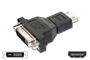 ADATTATORE HDMI 19 POLI FEMMINA/DVI-D 24+1 FEMMINA
