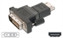 ADATTATORE HDMI 19 POLI FEMMINA/DVI-D 24+1 MASCHIO
