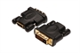 *ADATTATORE HDMI 19 POLI FEMMINA/DVI-D 24+1 MASCHIO, CONTATTI DORATI