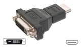 ADATTATORE HDMI 19 POLI MASCHIO / DVI-D24+1 FEMMINA