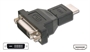 ADATTATORE HDMI 19 POLI MASCHIO / DVI-D24+1 FEMMINA