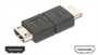 ADATTATORE HDMI 19 POLI MASCHIO/FEMMINA