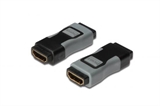 ADATTATORE HDMI CONNETTORE 'A' 19 POLI FEMMINA/FEMMINA CONTATTI DORATI