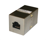 ADATTATORE PASSANTE CON 2 CONNETTORI RJ45 8P8C FEMMINA/FEMMINA CAT.6 INCROCIATO (AT-AG6 8/8CROSS)