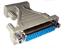 ADATTATORE SERIALE RS232 MOUSE/MODEM CONNETTORI 9 FEMMINA 25 FEMMINA (AB915)