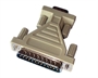 *ADATTATORE SERIALE RS232 MOUSE/MODEM CONNETTORI 9 MASCHIO 25 MASCHIO (AB913)