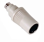 *ADATTATORE TASTIERA AT/XT CONNETTORI DIN 5 POLI FEMMINA MINIDIN 6 POLI MASCHIO (AB 440)
