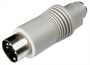 *ADATTATORE TASTIERA AT/XT CONNETTORI DIN 5 POLI MASCHIO MINIDIN 6 POLI FEMMINA (AB 961)