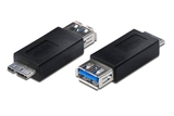 ADATTATORE USB 3.0  CONNETTORI USB (A)  FEMMINA - MICRO (B) MASCHIO
