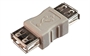 ADATTATORE USB 'A' FEMMINA - 'A' FEMMINA (PIEGATO) (A-USB-4)