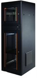 ARMADIO 36 UNITA' (A)1780 X (L)600 X (P) 800 MM. CON ALLOGGIAMENTI PER SERVER, TASTIERA E MONITOR CO