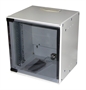 ARMADIO RACK 10' 5 UNITA' IN ACCIAIO LACCATO COLORE GRIGIO MM. 291(L) X 300(P) X 314(A) (DN-10 05-U)