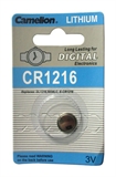 BATTERIE AL LITIO 3 VOLT A BOTTONE CR1216, DL1216, 5034LC, ECR1216 (A CR1216-BP1)