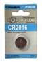 BATTERIE AL LITIO 3 VOLT A BOTTONE IEC TYP CR2016, DL2016, 5000LC