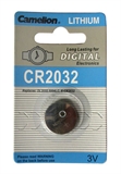 BATTERIE AL LITIO 3 VOLT A BOTTONE IEC TYP CR2032, DL2032, 5004LX, E-CR2032 (A CR2032-BP1)