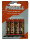 BATTERIE ALCALINE SENZA MERCURIO 1.5 VOLT MIGNON TYP AA STILO BLISTER 4 PZ.