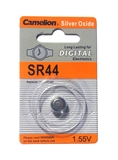 BATTERIE OSSIDO DI ARGENTO 1.55V A BOTTONE SR44 , G13, 357, 541 (A SR44-BP1)