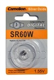 BATTERIE OSSIDO DI ARGENTO 1.55V A BOTTONE SR60 W,G1, SR621, 364 (A SR60W-BP1)