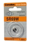 BATTERIE OSSIDO DI ARGENTO 1.55V A BOTTONE SR69W, G6, SR920, 370 (A SR69W-BP1)