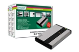BOX ESTERNO PER HARD DISK 2,5' USB 2.0 CON LETTORE IMPRONTE DIGITALI