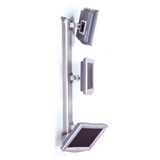 BRACCIO PER SUPPORTO 3 MONITOR LCD IN VERTICALE, MONTAGGIO A MURO