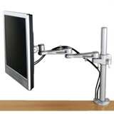 BRACCIO PER SUPPORTO MONITOR LCD A 5 SNODI PER TAVOLO