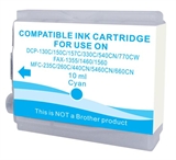 CARTUCCIA BROTHER LC 1000, LC970, BRLC51, CIANO COMPATIBILE