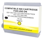 CARTUCCIA BROTHER LC 1000, LC970, BRLC51, GIALLO COMPATIBILE