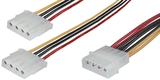 CAVETTO ALIMENTAZIONE DOPPIO DRIVE 5.25' DA UNA PRESA 5.25' - 1 PRESA 5.25' A 2 PRESE 5.25' (AK319)