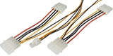 CAVETTO CONVERTITORE INTERNO DA ALIMENTATORE ATX A ATX PENTIUM 4- CONNETTORI 2 X 5.25 MASCHIO/FEMMIN