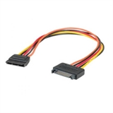 CAVETTO PROLUNGA ALIMENTAZIONE SATA MASCHIO/FEMMINA CM. 30