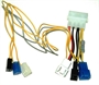 CAVO ADATTATORE 4 POLI MASCHIO A 3 POLI FEMMINA 5 VOLT., 7 VOLT E 12 VOLT, CON CAVI SEGNALE. LUNGHEZ