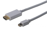 CAVO ADATTATORE DISPLAYPORT, MINI DP/MASCHIO - HDMI MASCHIO MT. 1