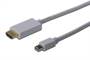 CAVO ADATTATORE DISPLAYPORT, MINI DP/MASCHIO - HDMI MASCHIO MT. 3