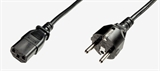 CAVO ALIMENTAZIONE 10/16 AMPERE 250 V-VDE SPINA DRITTA PRESA IEC DRITTA MT.1.8 (AK 533 2M)