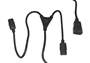 CAVO ALIMENTAZIONE DA SPINA VDE-IEC MASCHIO A DOPPIA PRESA VDE-IEC FEMMINA (SDOPPIATORE) MT. 1.8 (AK CAVO ALIMENTAZIONE DA SPINA VDE-IEC MASCHIO A DOPPIA PRESA VDE-IEC FEMMINA (SDOPPIATORE) MT. 1.8 (AK