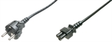 CAVO ALIMENTAZIONE SPINA TEDESCA 16 AMPERE PRESA COMPAQ TRIPOLARE IN USO SU PC PORTATILI MT.2 (AK 52