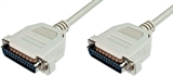 *CAVO COLLEGAMENTO PARALLELO LAP LINK PER TRASFERIMENTO DATI-CONNETTORI 25 POLI MASCHIO-25 POLI MASC