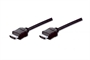 CAVO DI CONNESSIONE HDMI 19 PIN TIPO A MASCHIO/MASCHIO - MT. 2  COLORE NERO