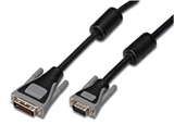 CAVO DI CONNESSIONE PREMIUM DVI-I 24+5 / VGA 5 MT. IN BUSTA DA ESPOSIZIONE
