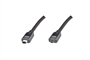 CAVO DI CONNESSIONE PREMIUM FIREWIRE 4/6 POLI - MT. 3