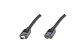 CAVO DI CONNESSIONE PREMIUM FIREWIRE 4/6 POLI - MT. 5