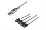 CAVO DI CONNESSIONE SAS MINI 26pin - 4 X 7 PIN E-SATA MT. 1