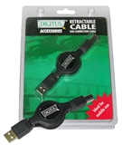 CAVO ESTENSIBILE USB MT 1.20 CONNETTORI A-B (DA-RET-USB01)