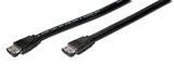 CAVO ESTERNO E-SATA 300 MBPS CON 2 CONNETTORI 7 POLI CON CLIP PER BLOCCAGGIO - MT. 0,75 (AK-ESATA-07