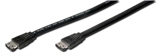 CAVO ESTERNO E-SATA 300 MBPS CON 2 CONNETTORI 7 POLI CON CLIP PER BLOCCAGGIO - MT. 1 (AK-ESATA-100)