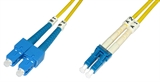 CAVO FIBRA OTTICA LC A SC MONOMODE DUPLEX 9/125 MT.1 (AL-9LCSC-01I)