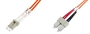 CAVO FIBRA OTTICA LC A SC MULTIMODE DUPLEX 50/125 MT.2 (DK-2532-02)